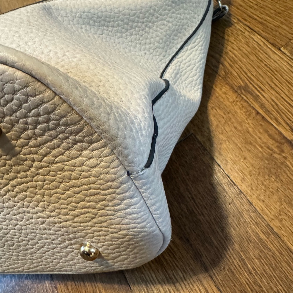 CLN Cream Studded Hobo Women's Bag 2015 Collection NWOT - Picture 13 of 14